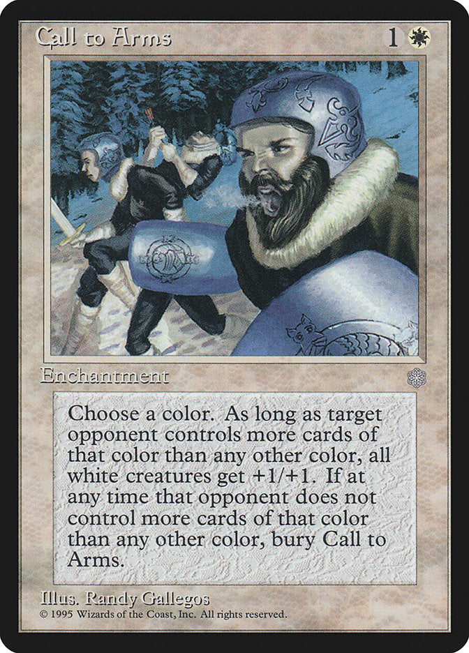 Call to Arms [Ice Age] | Devastation Store