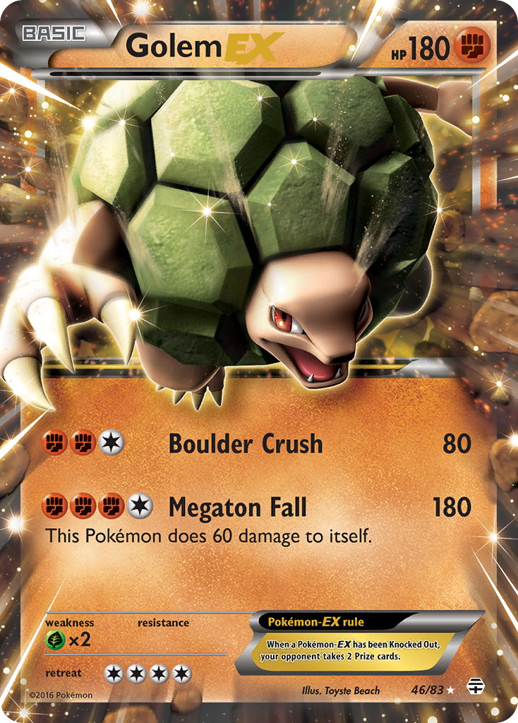 Golem EX (46/83) [XY: Generations] | Devastation Store