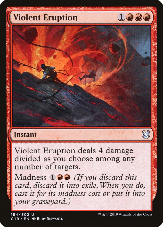 Violent Eruption [Commander 2019] | Devastation Store