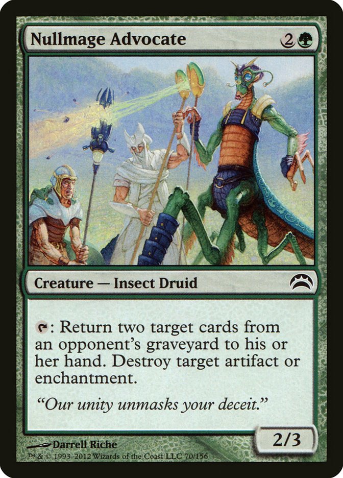 Nullmage Advocate [Planechase 2012] | Devastation Store