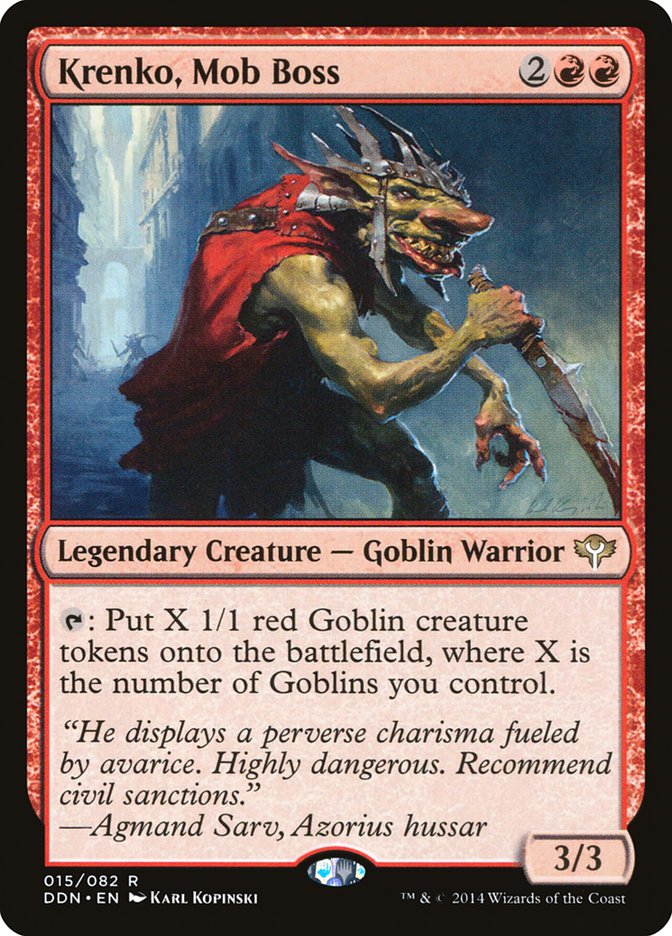 Krenko, Mob Boss [Duel Decks: Speed vs. Cunning] - Devastation Store | Devastation Store