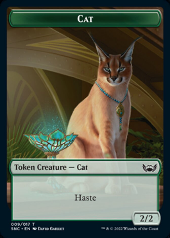 Cat // Citizen Double-sided Token [Streets of New Capenna Tokens] | Devastation Store