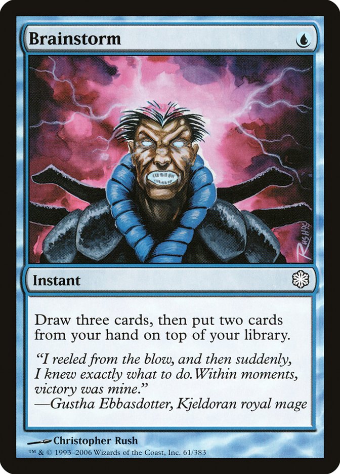 Brainstorm [Coldsnap Theme Decks] | Devastation Store