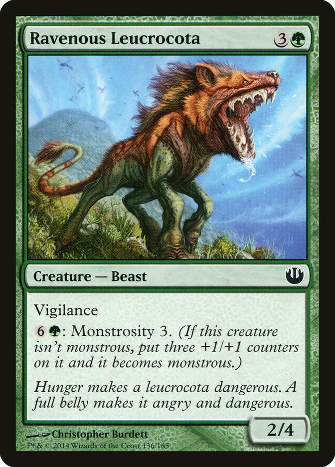 Ravenous Leucrocota [Journey into Nyx] - Devastation Store | Devastation Store