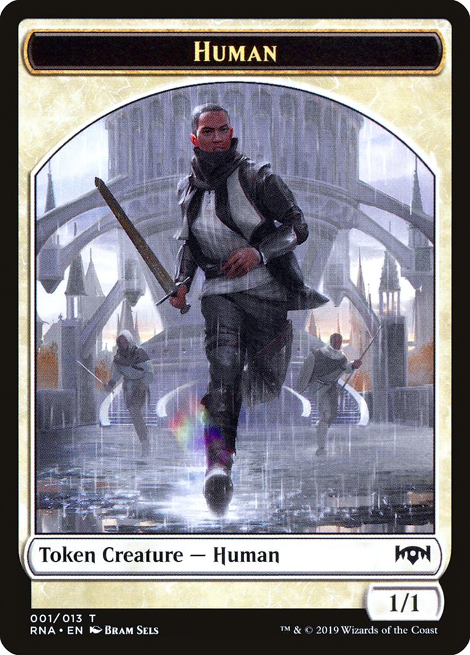 Human [Ravnica Allegiance Tokens] | Devastation Store