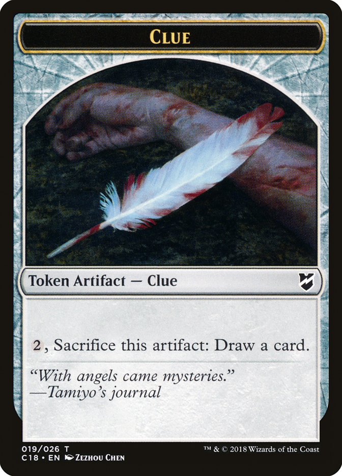 Clue [Commander 2018 Tokens] | Devastation Store