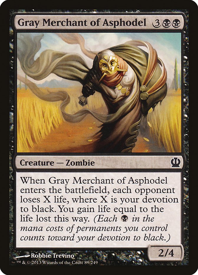 Gray Merchant of Asphodel [Theros] | Devastation Store