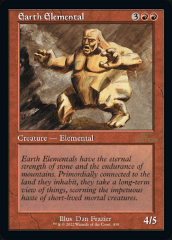 Earth Elemental (Retro) [30th Anniversary Edition] | Devastation Store