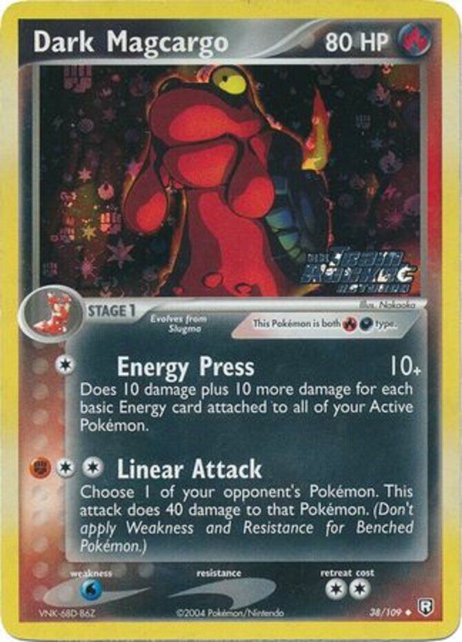 Dark Magcargo (38/109) (Stamped) [EX: Team Rocket Returns] | Devastation Store