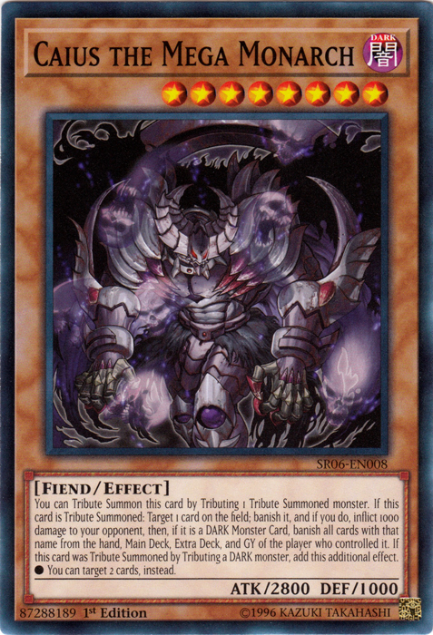 Caius the Mega Monarch [SR06-EN008] Common | Devastation Store