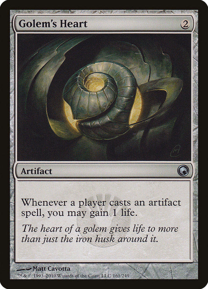 Golem's Heart [Scars of Mirrodin] - Devastation Store | Devastation Store