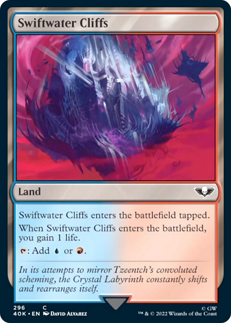 Swiftwater Cliffs (Surge Foil) [Universes Beyond: Warhammer 40,000] | Devastation Store