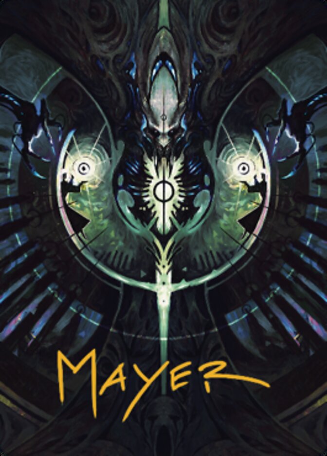 Gix's Command Art Card (Gold-Stamped Signature) [The Brothers' War Art Series] | Devastation Store