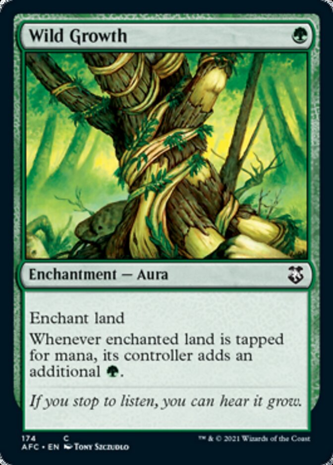 Wild Growth [Dungeons & Dragons: Adventures in the Forgotten Realms Commander] | Devastation Store