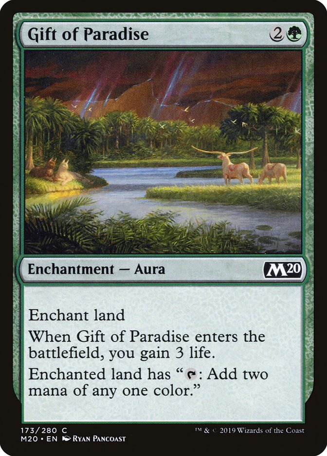 Gift of Paradise [Core Set 2020] | Devastation Store