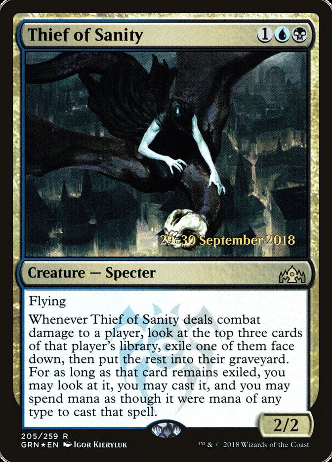 Thief of Sanity  [Guilds of Ravnica Prerelease Promos] - Devastation Store | Devastation Store