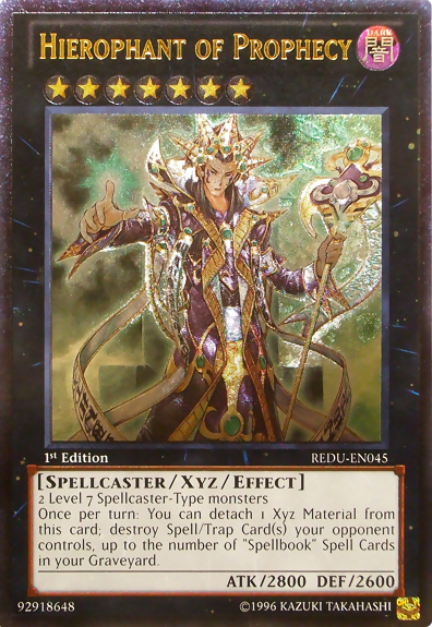 Hierophant of Prophecy [REDU-EN045] Ultimate Rare | Devastation Store