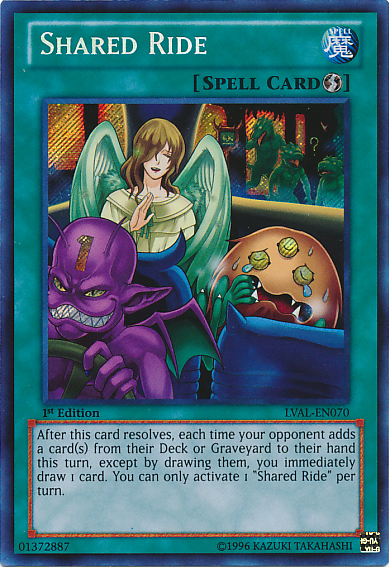 Shared Ride [LVAL-EN070] Secret Rare | Devastation Store