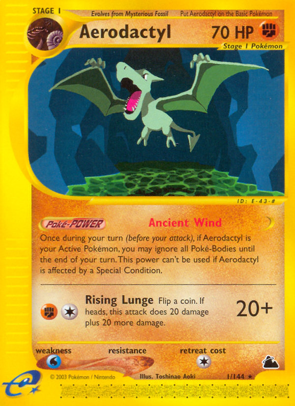 Aerodactyl (1/144) [Skyridge] | Devastation Store