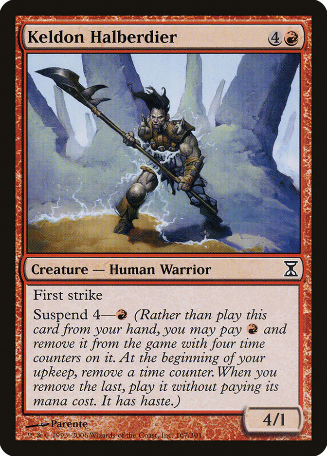 Keldon Halberdier [Time Spiral] | Devastation Store