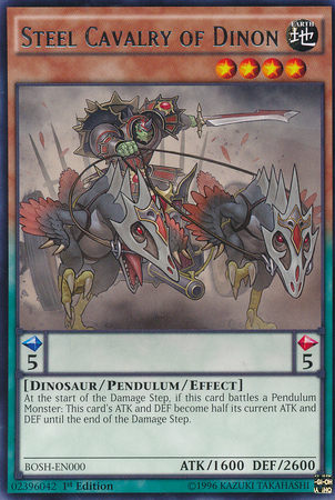 Steel Cavalry of Dinon [BOSH-EN000] Rare | Devastation Store