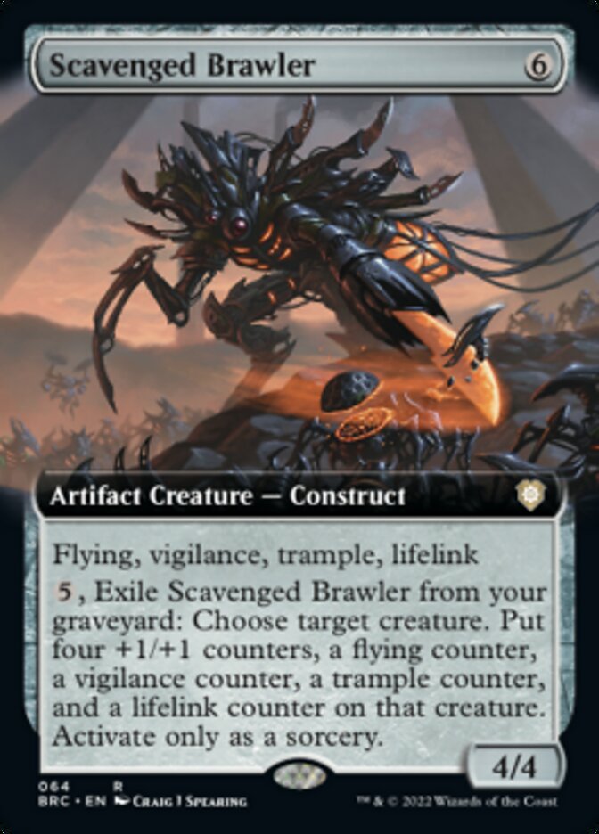 Scavenged Brawler (Extended Art) [The Brothers' War Commander] | Devastation Store