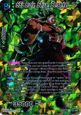 SS3 Broly, Saiyan Berserker [BT7-127] | Devastation Store