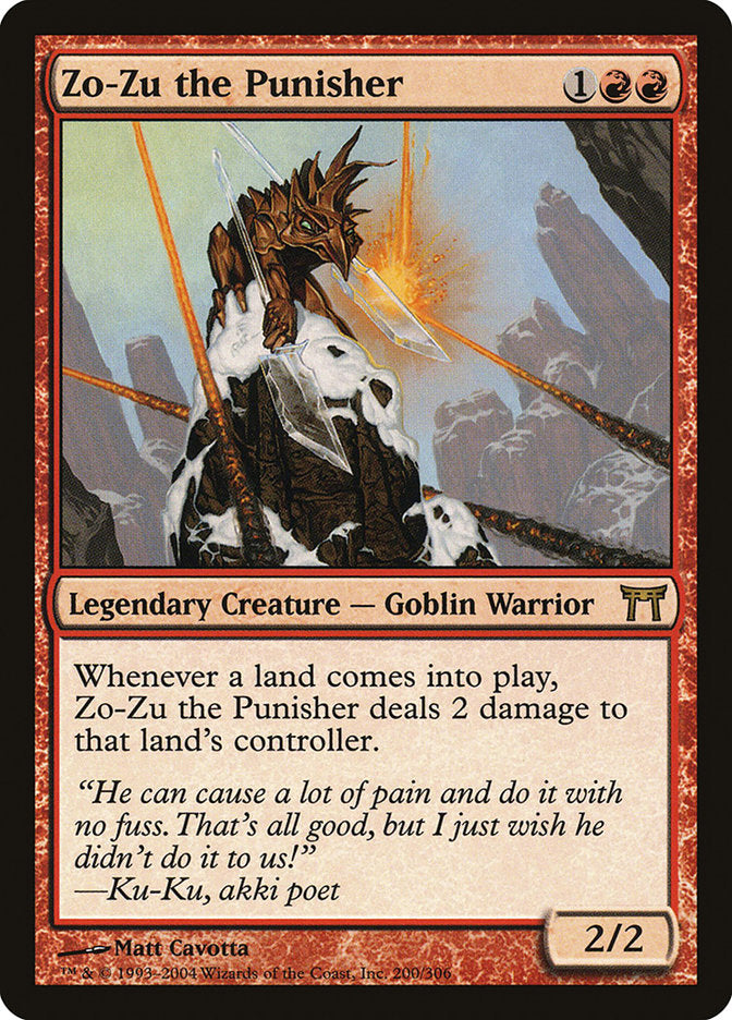 Zo-Zu the Punisher [Champions of Kamigawa] | Devastation Store