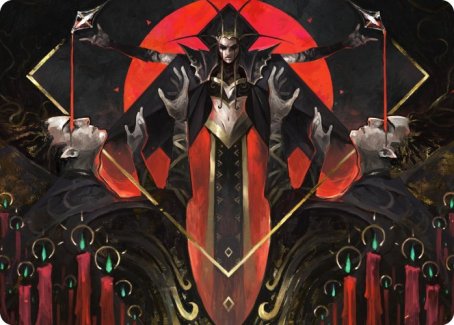 Gift of Fangs Art Card [Innistrad: Crimson Vow Art Series] | Devastation Store