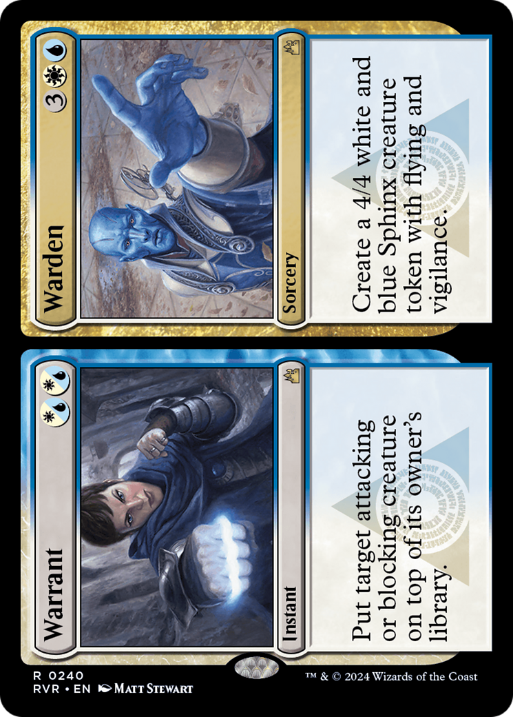 Warrant // Warden [Ravnica Remastered] | Devastation Store