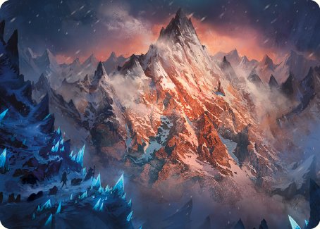 Mountain Art Card [The Lord of the Rings: Tales of Middle-earth Art Series] | Devastation Store