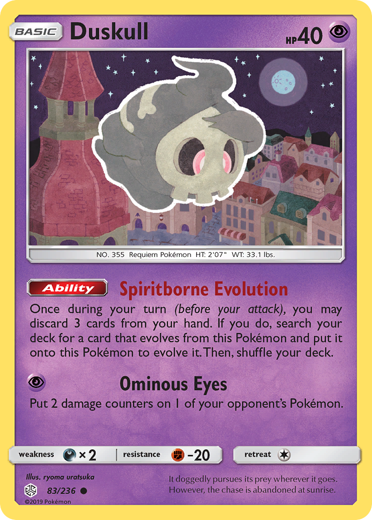 Duskull (83/236) [Sun & Moon: Cosmic Eclipse] | Devastation Store