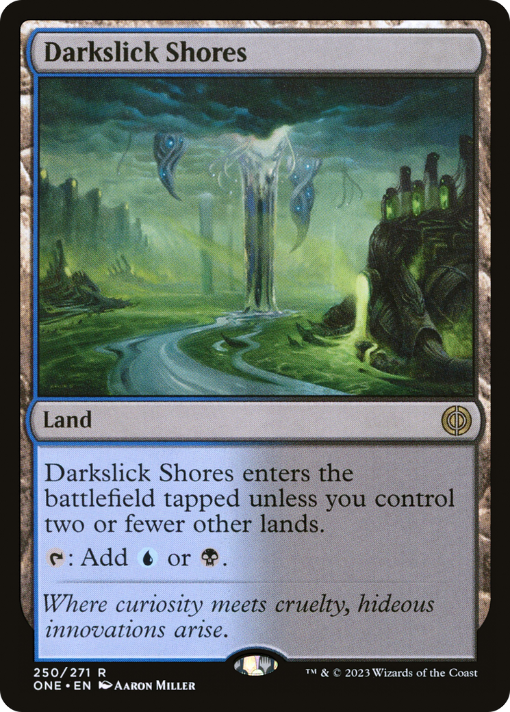 Darkslick Shores [Phyrexia: All Will Be One] | Devastation Store