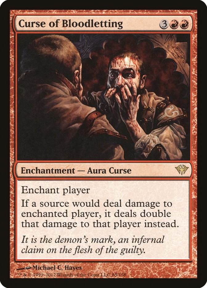 Curse of Bloodletting [Dark Ascension] | Devastation Store