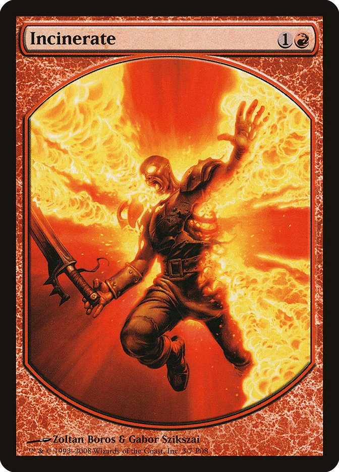 Incinerate [Magic Player Rewards 2008] | Devastation Store