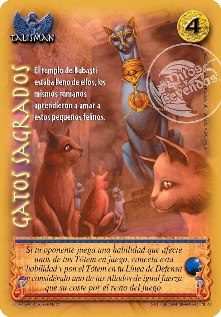 Gatos Sagrados, Leyendas - Devastation Store | Devastation Store