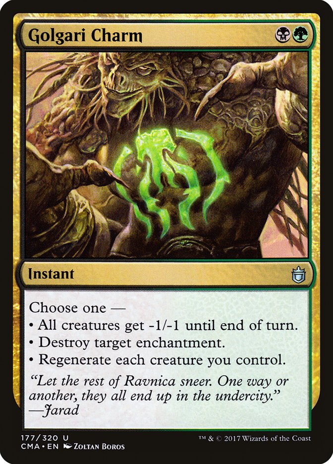 Golgari Charm [Commander Anthology] - Devastation Store | Devastation Store