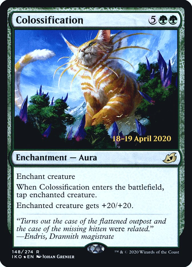 Colossification  [Ikoria: Lair of Behemoths Prerelease Promos] | Devastation Store