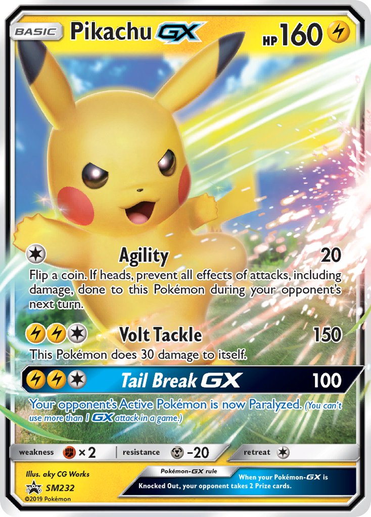 Pikachu GX (SM232) [Sun & Moon: Black Star Promos] | Devastation Store