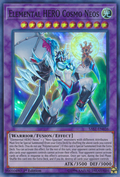 Elemental HERO Cosmo Neos [SAST-EN036] Super Rare | Devastation Store