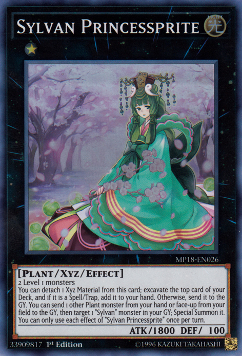 Sylvan Princessprite [MP18-EN026] Super Rare | Devastation Store