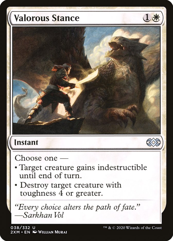 Valorous Stance [Double Masters] | Devastation Store