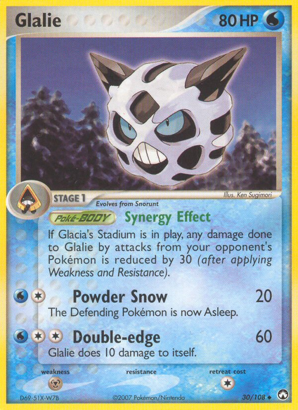 Glalie (30/108) [EX: Power Keepers] | Devastation Store