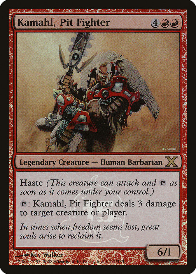 Kamahl, Pit Fighter [15th Anniversary Cards] - Devastation Store | Devastation Store