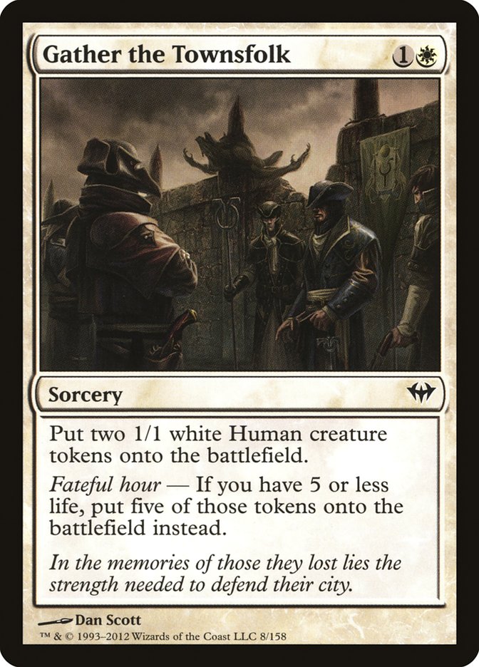 Gather the Townsfolk [Dark Ascension] | Devastation Store