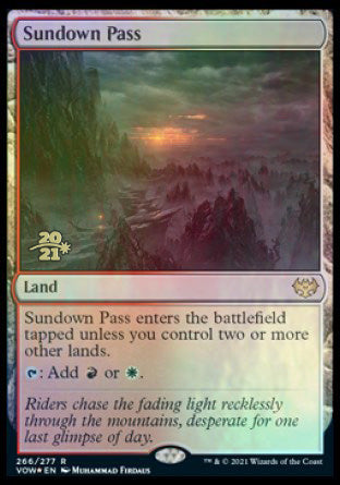 Sundown Pass [Innistrad: Crimson Vow Prerelease Promos] | Devastation Store
