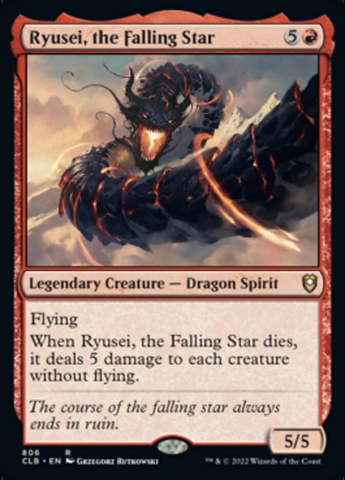 Ryusei, the Falling Star [Commander Legends: Battle for Baldur's Gate] | Devastation Store