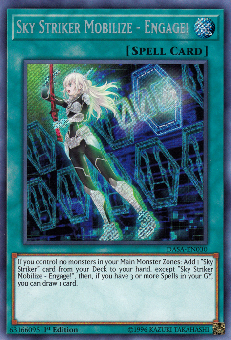 Sky Striker Mobilize - Engage! [DASA-EN030] Secret Rare | Devastation Store
