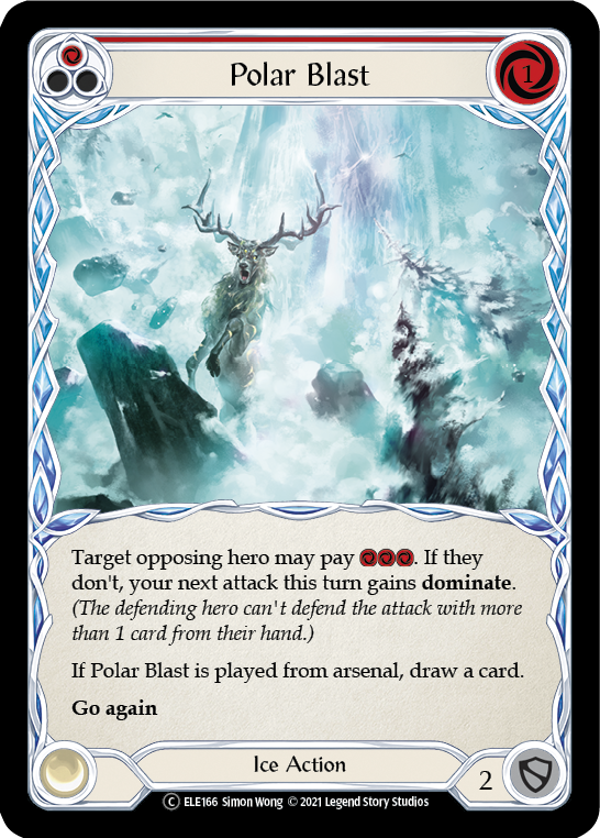 Polar Blast (Red) [U-ELE166] Unlimited Normal | Devastation Store