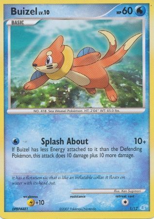 Buizel (1/12) [Diamond & Pearl: Trainer Kit - Manaphy] | Devastation Store